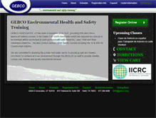 Tablet Screenshot of gebco.org